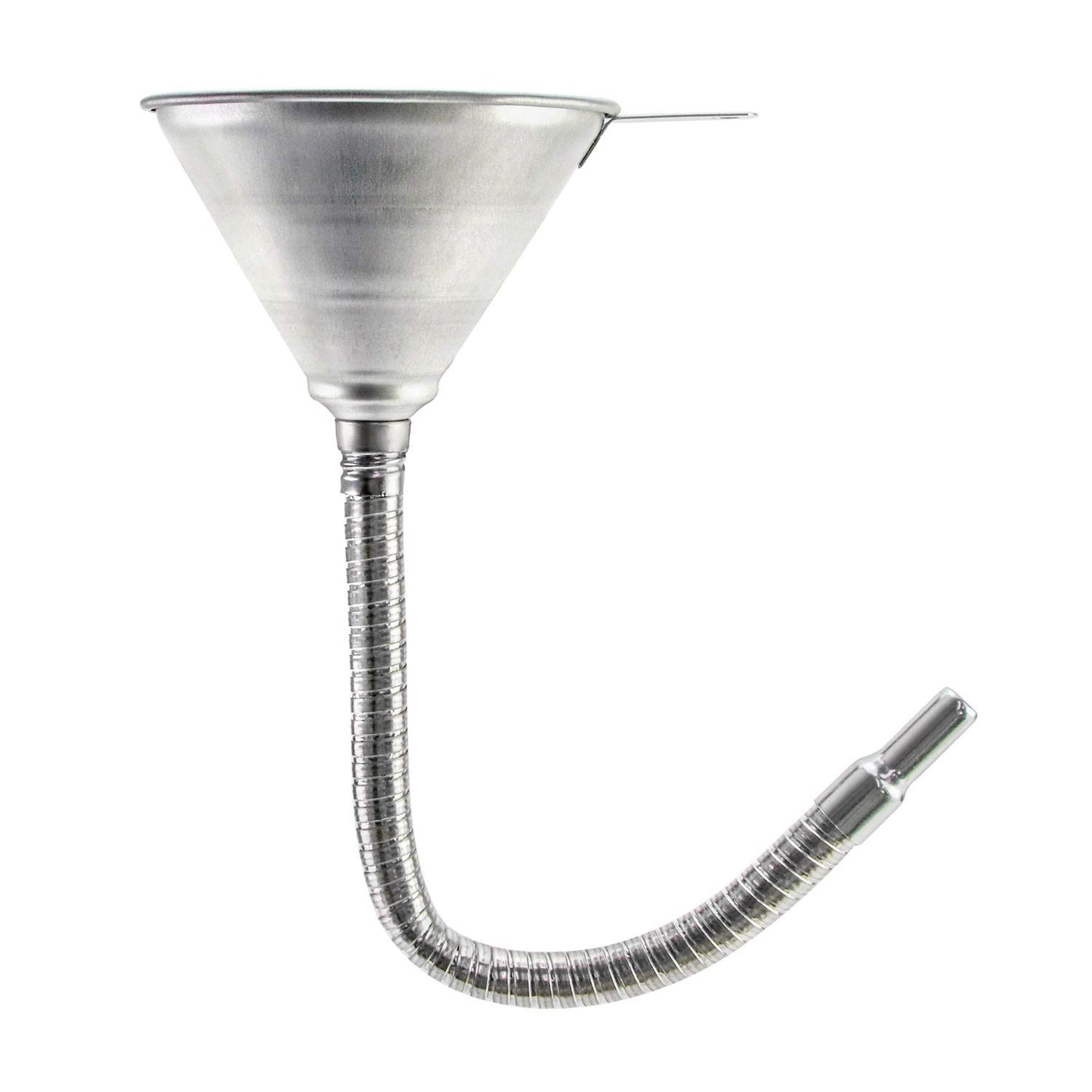 Steel priming funnel with hose — view 2