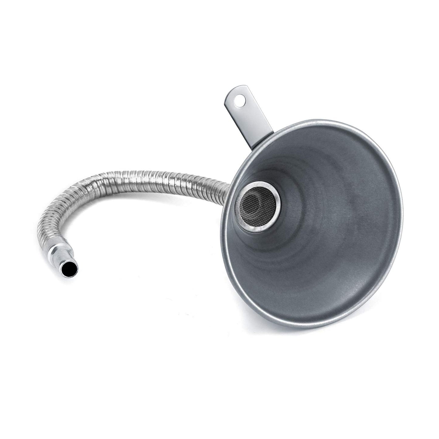 Steel priming funnel with hose — view 3