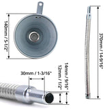 Steel priming funnel with hose — view 7