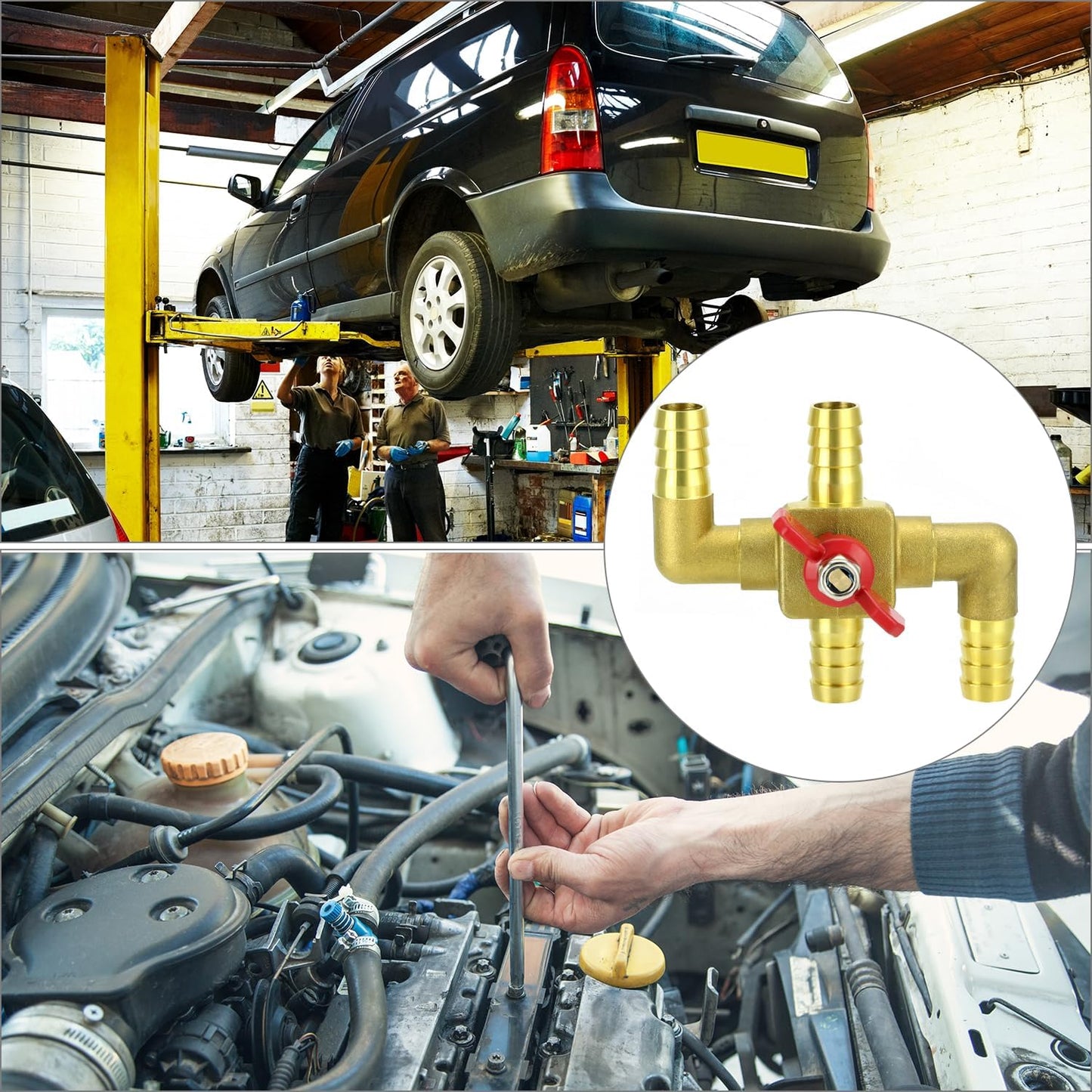 Brass 5/8 inch heater control valve — view 8