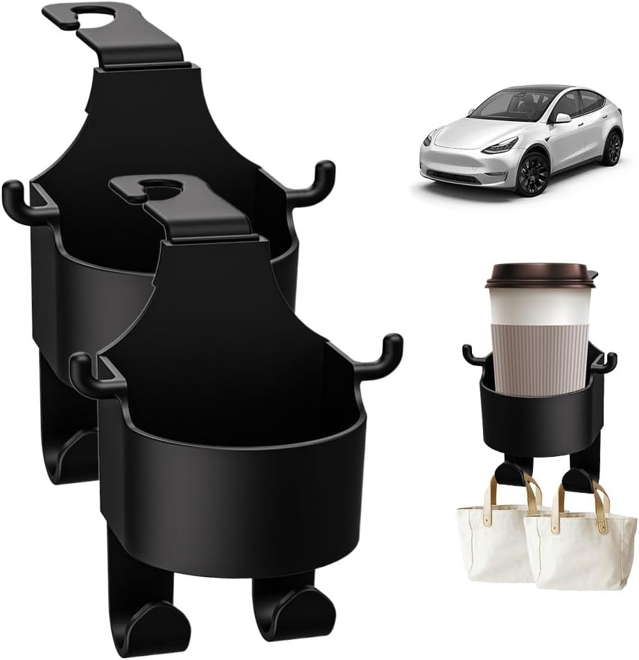 3-in-1 car seat back hook — view 2