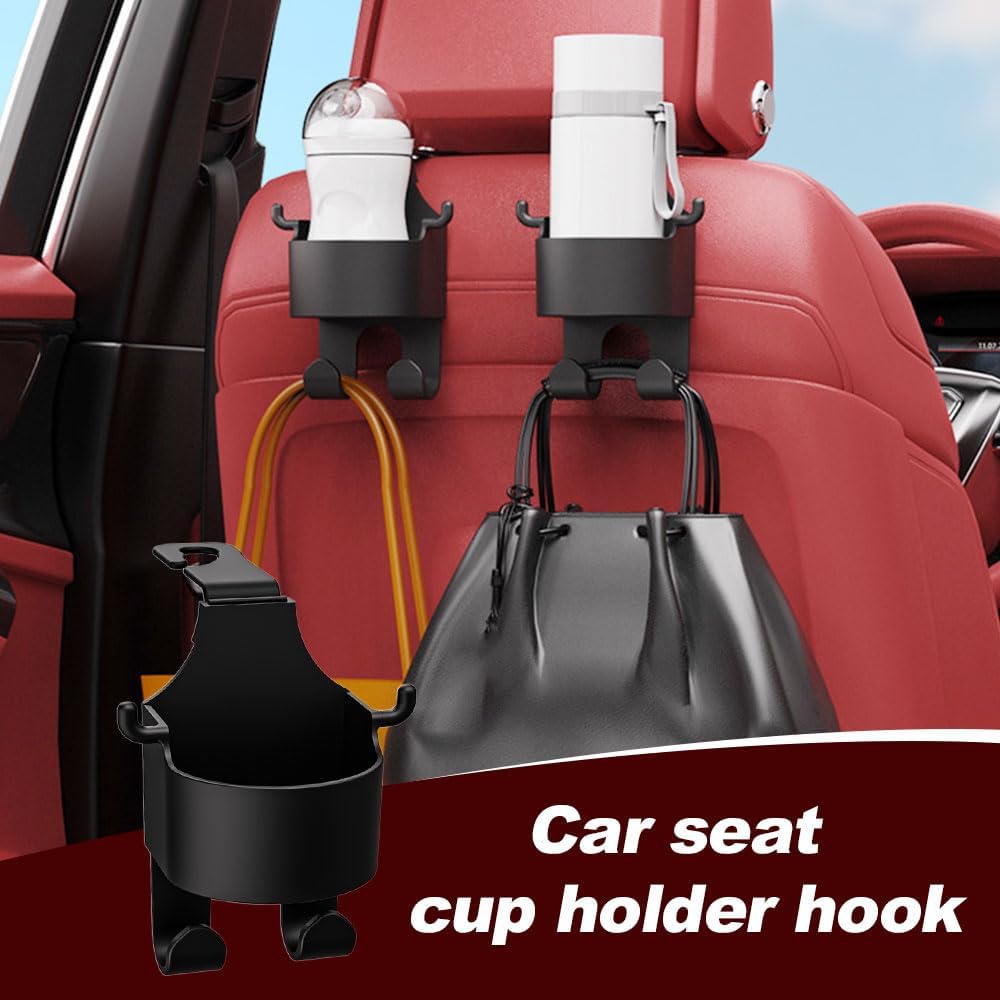 3-in-1 car seat back hook — view 3
