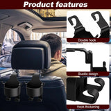 3-in-1 car seat back hook — view 5
