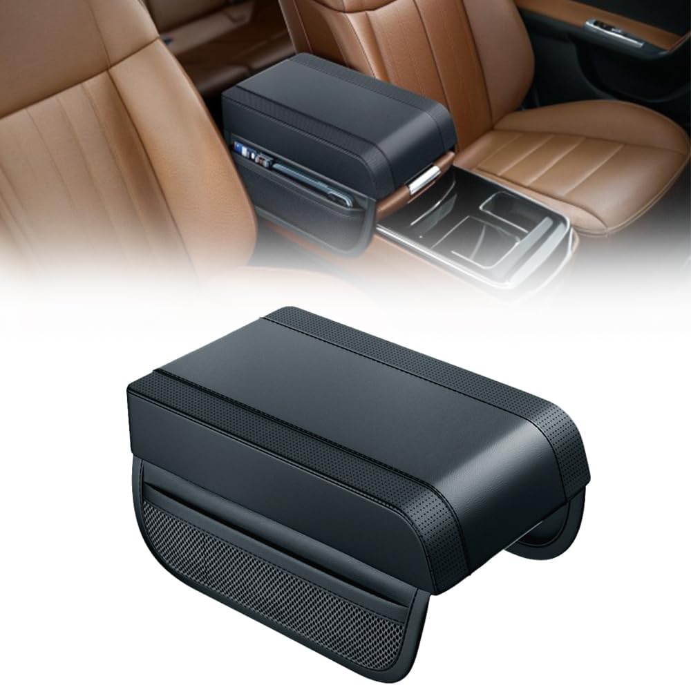 Memory cotton car armrest booster cushion — view 2