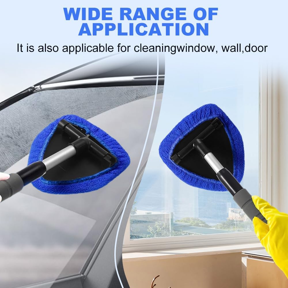 Microfibre car windshield cleaner tool — view 3
