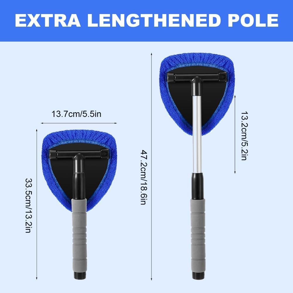 Microfibre car windshield cleaner tool — view 6