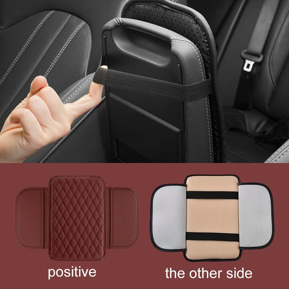 Memory cotton car armrest box pad — view 7