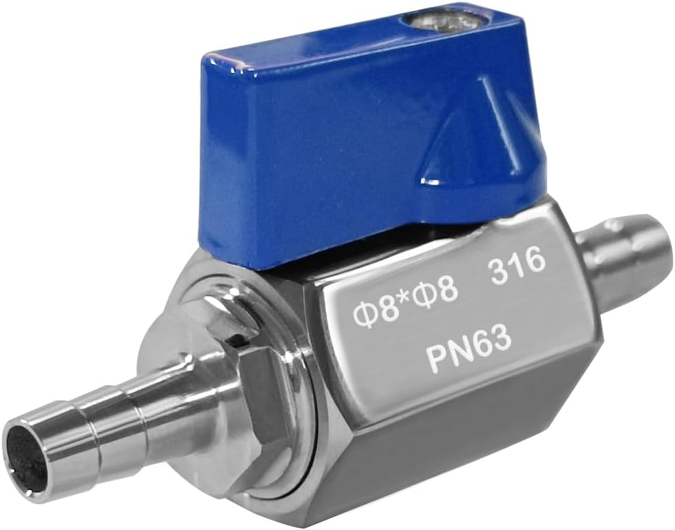 5/16 inch stainless steel ball valve — view 2