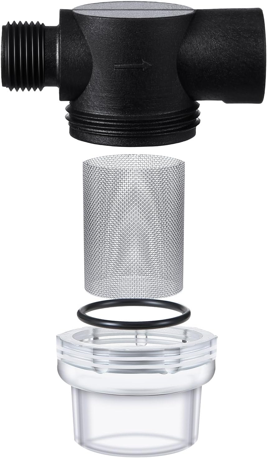 4 pack RV water pump strainer filter — view 4