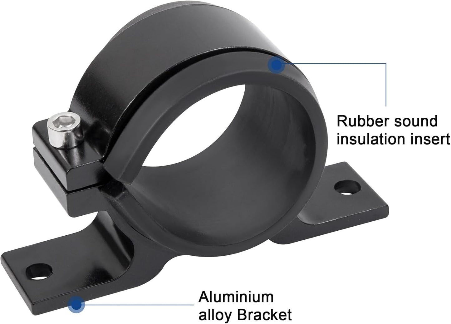 10 micron inline fuel filter black — view 6