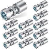 12 pcs 3/8 inch hydraulic hose fittings — view 2