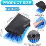 2 pcs 10 inch solar panel brush head — view 3