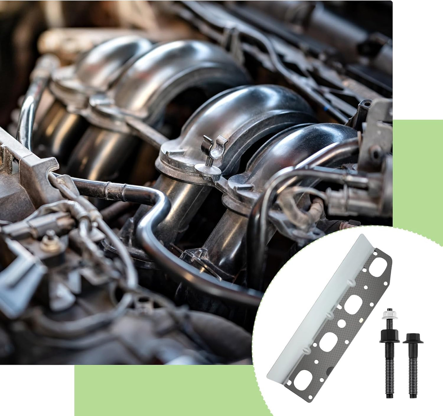 Ram 5.7L exhaust manifold gasket set — view 8