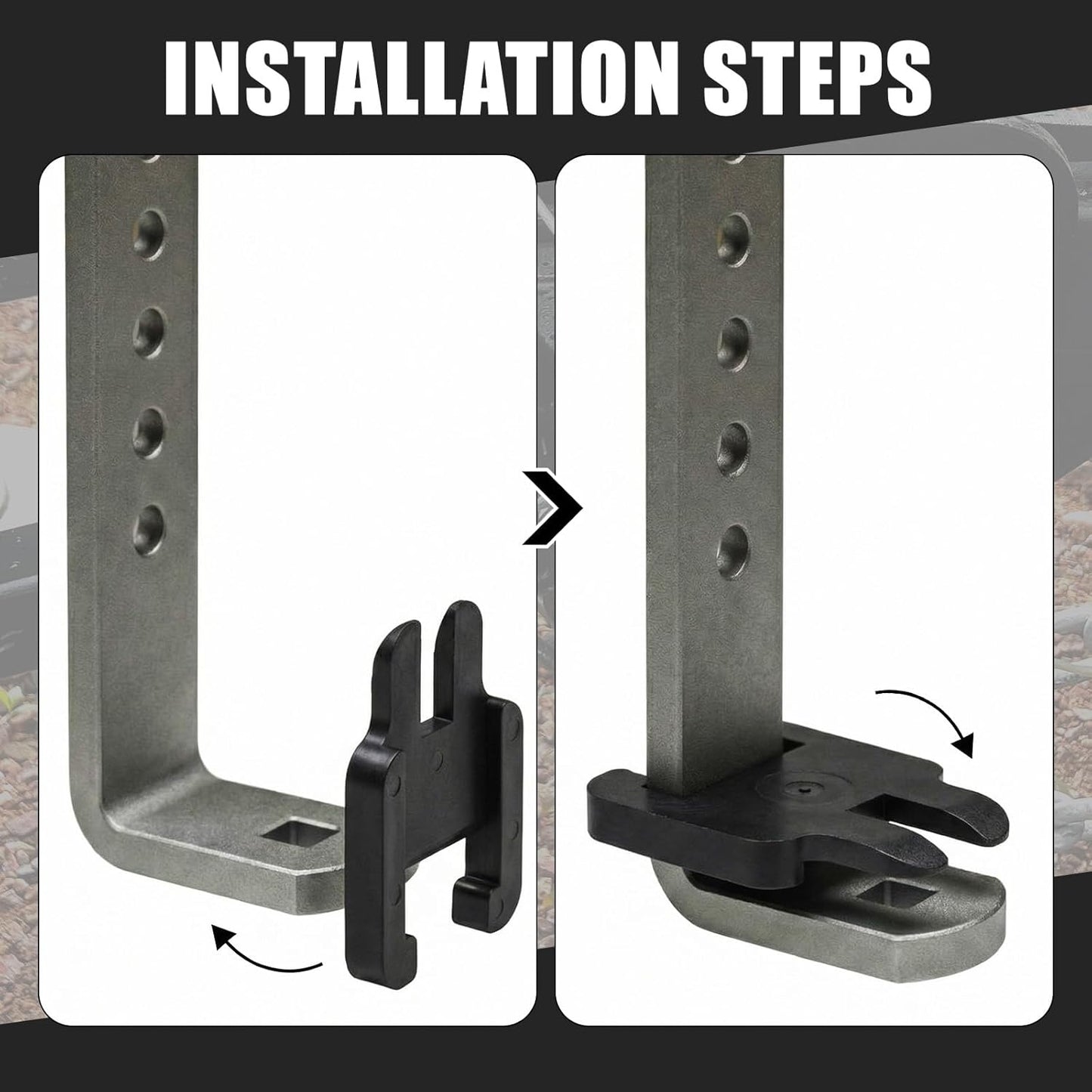 4 pcs hitch sway bracket jackets — view 5