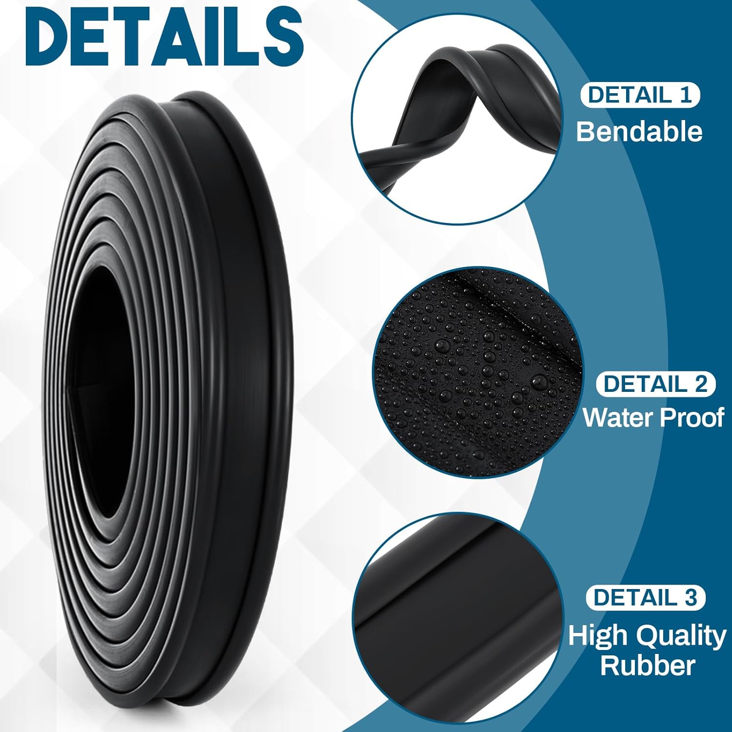 2 inch fuel tank strap isolator — view 4
