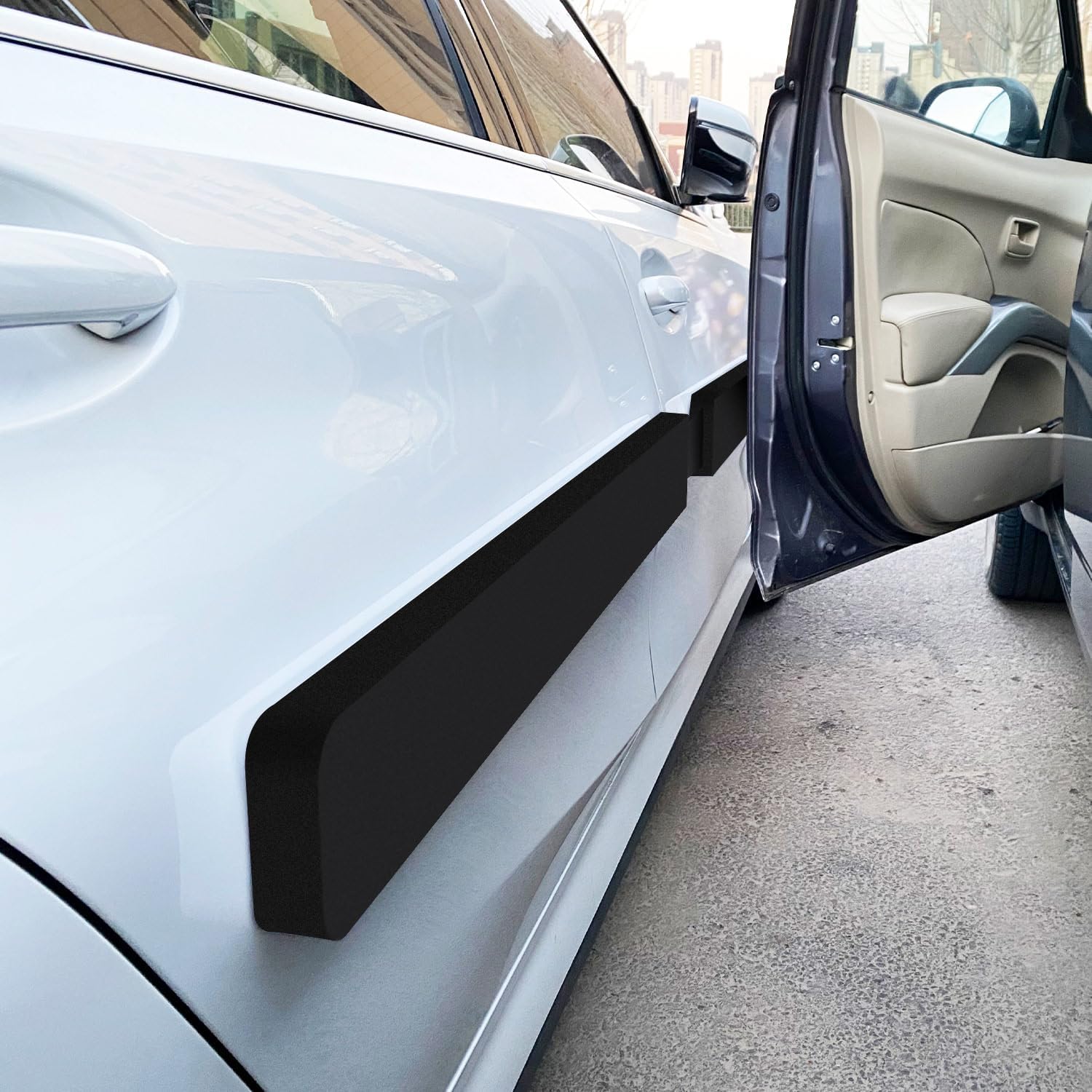 2 pack magnetic car door dent protector — view 4