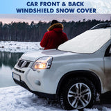 4 pcs car windshield sun shade set — view 8