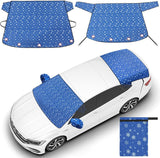 2 pcs windshield snow cover set — view 2