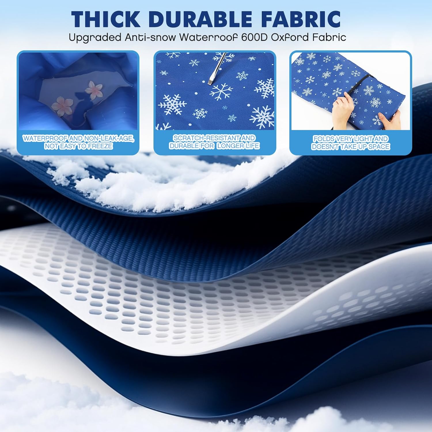 2 pcs windshield snow cover set — view 6