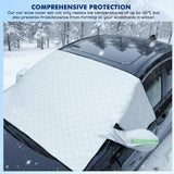 2 piece car windshield sunshade set — view 8