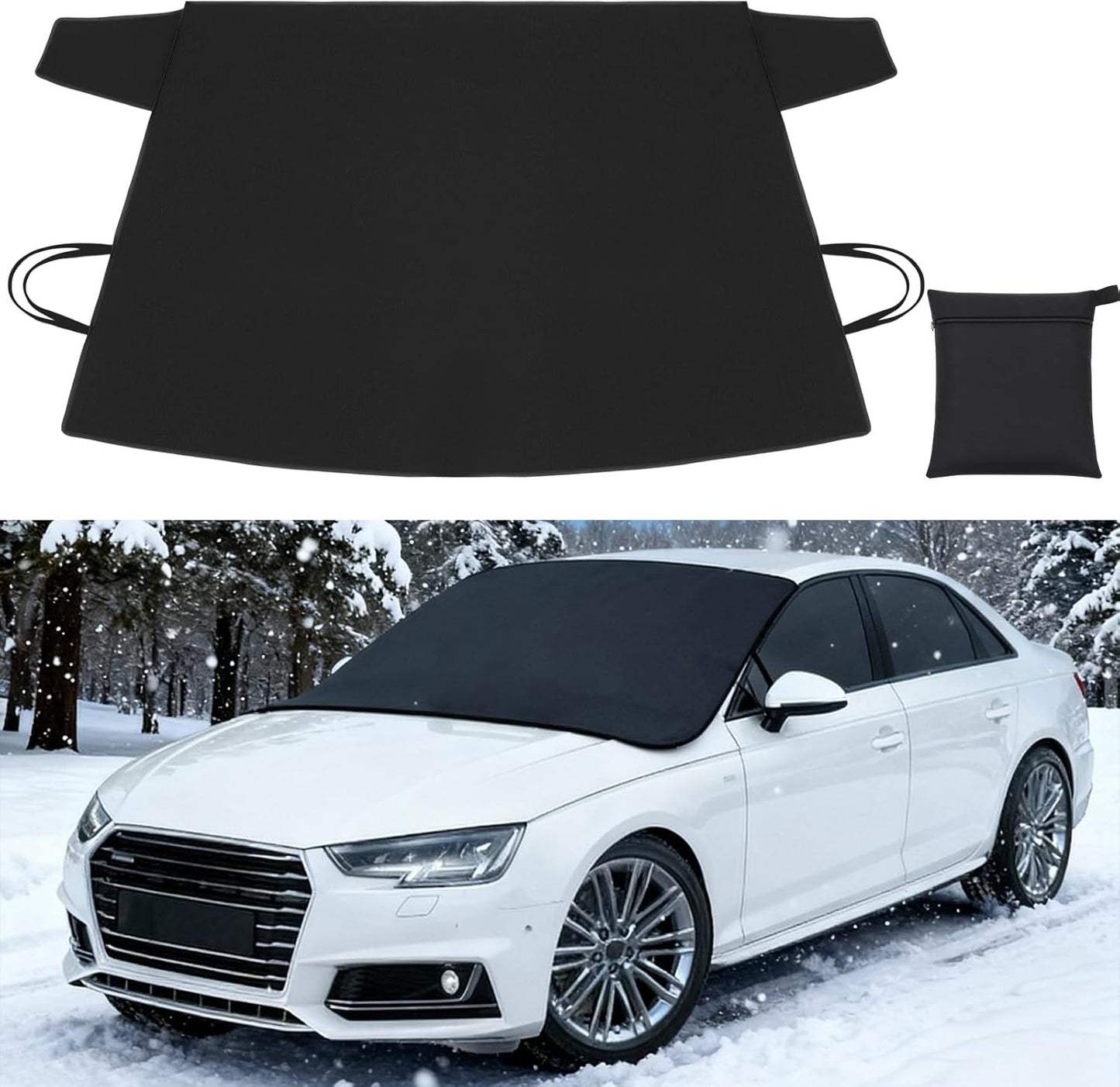 600D Oxford windshield snow cover — view 2
