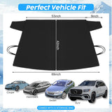 600D Oxford windshield snow cover — view 3
