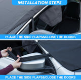 600D Oxford windshield snow cover — view 4