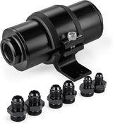 10 micron inline fuel filter with adapters — view 2