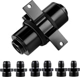 10 micron inline fuel filter with adapters — view 8