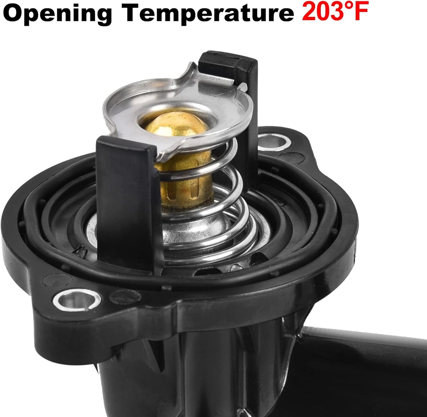 Thermostat housing assembly Jeep Dodge — view 3
