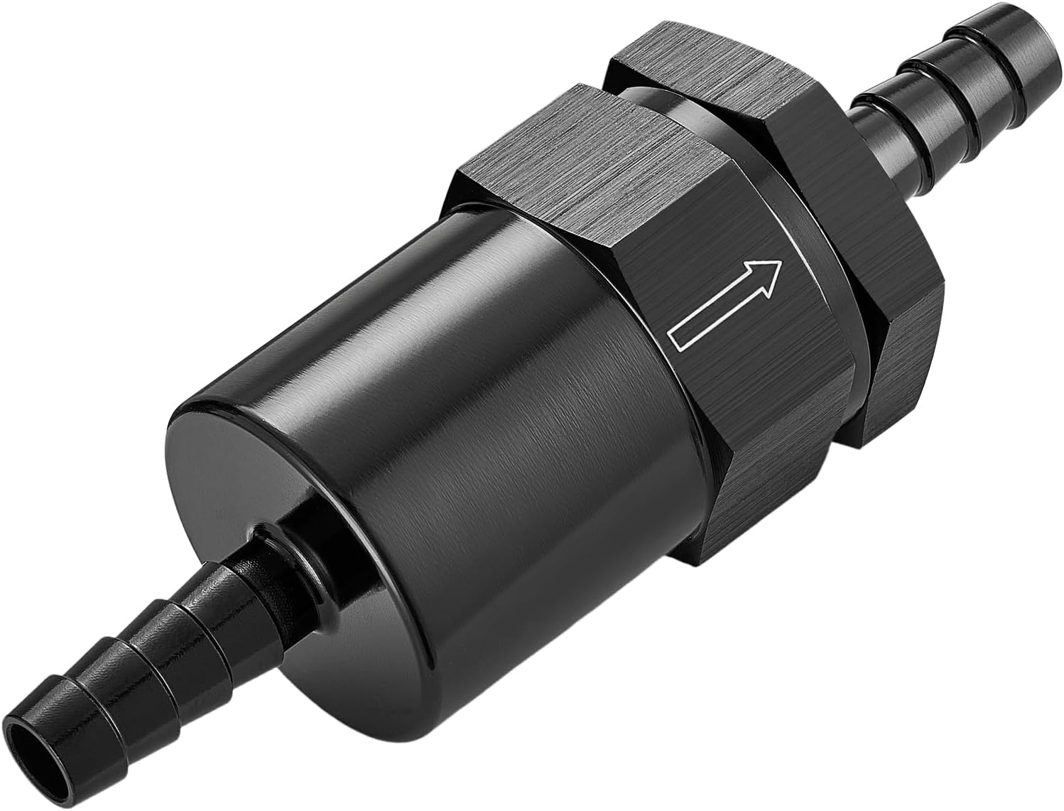 3/8 inch billet inline fuel filter — view 2