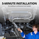 2.5 inch exhaust clamp 2-pack — view 8