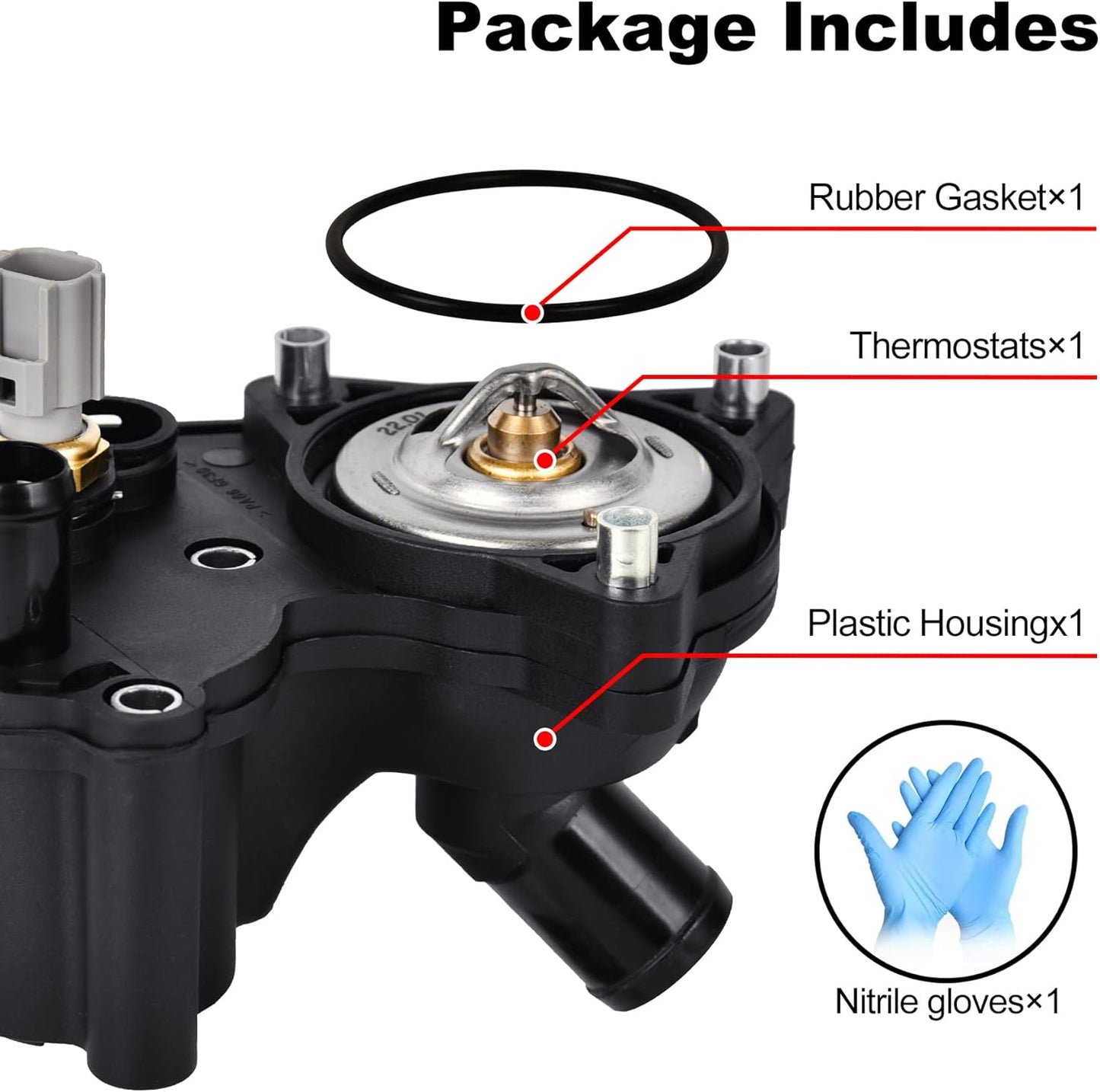 Thermostat housing kit Ford Explorer — view 6