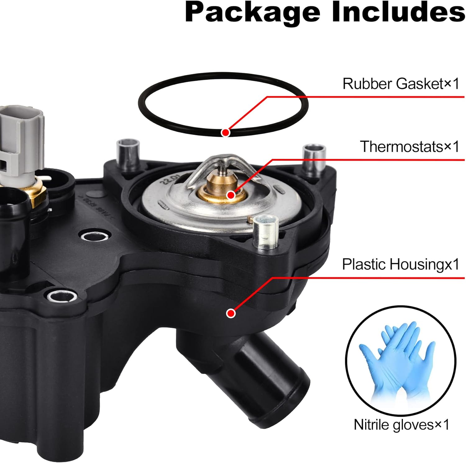 Thermostat housing kit Ford Explorer — view 6