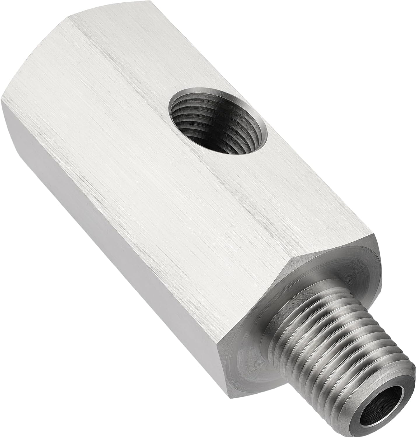 1/8 NPT oil pressure sensor tee adapter — view 2