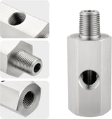 1/8 NPT oil pressure sensor tee adapter — view 5