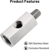 1/8 NPT oil pressure sensor tee adapter — view 6