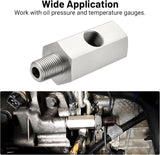 1/8 NPT oil pressure sensor tee adapter — view 8