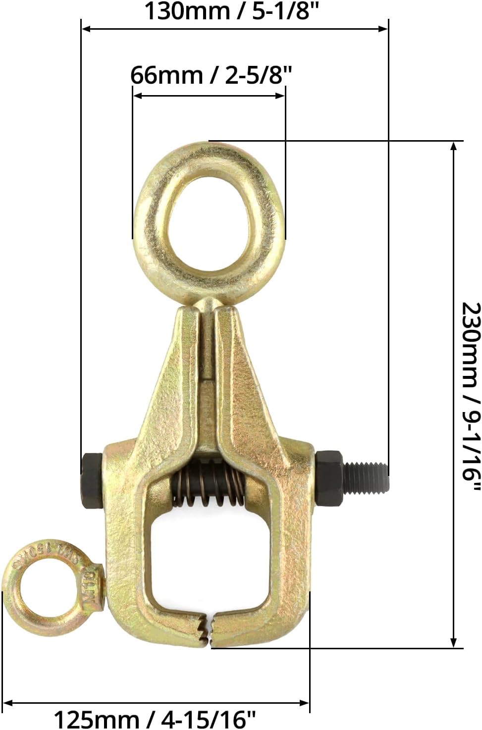 5 ton auto body pull clamp — view 7