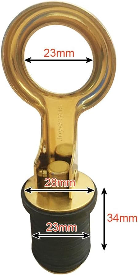 Rubber Drain Plug Snap Handle — view 3