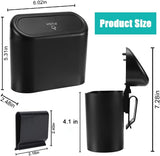 Car Trash Can with Lid + — view 5