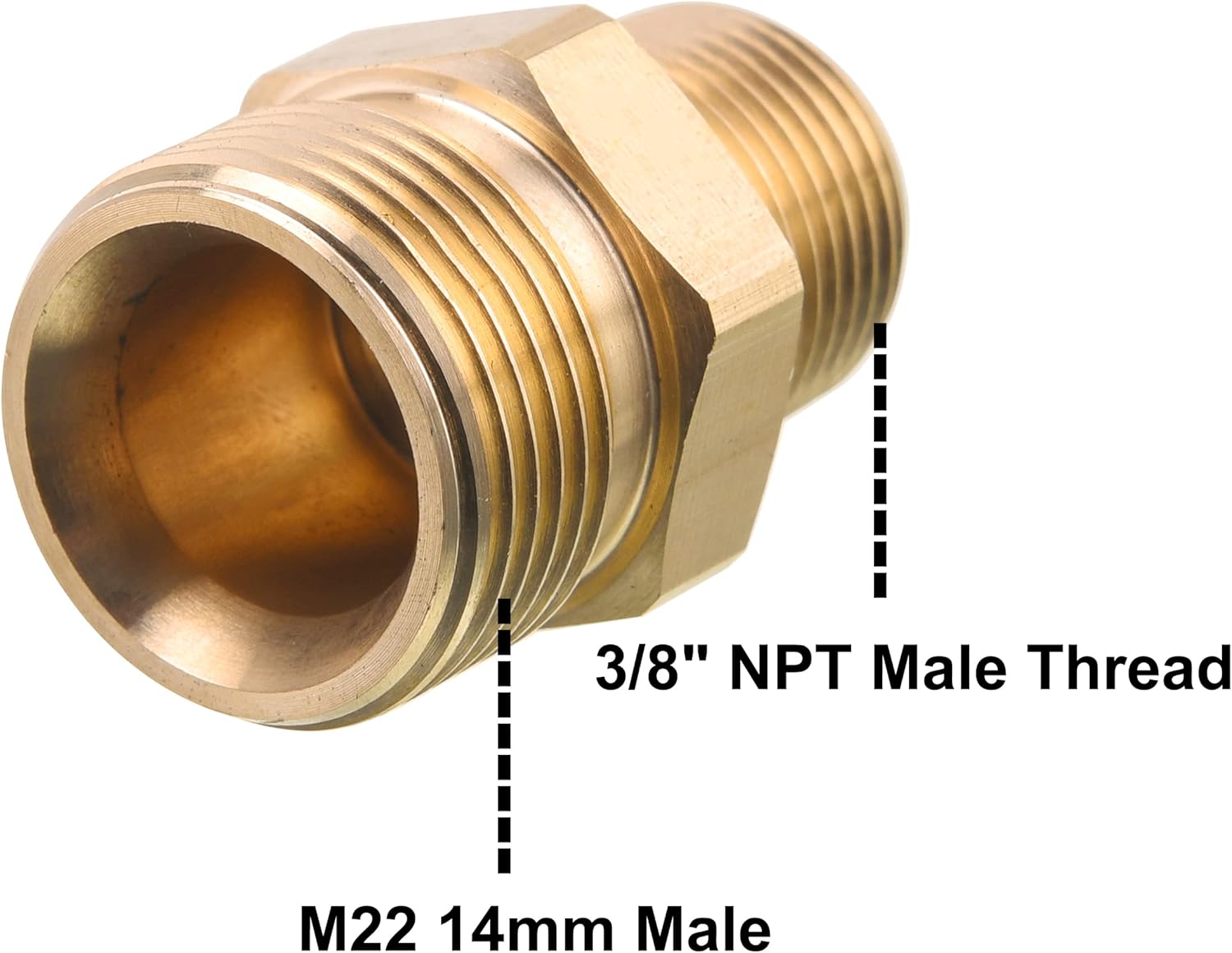 Pressure Washer Adapter and M22 Pressure — view 5