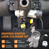 Ignition Switch Lock Cylinder 1K0905851B — view 3