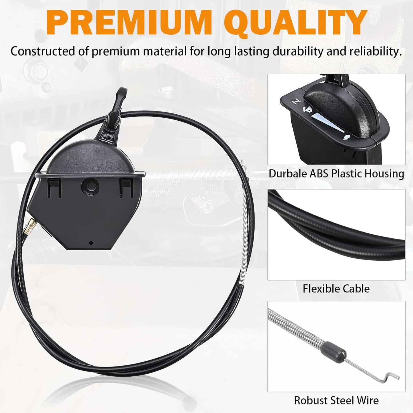 946-05098C Throttle Choke Cable Compatible — view 4
