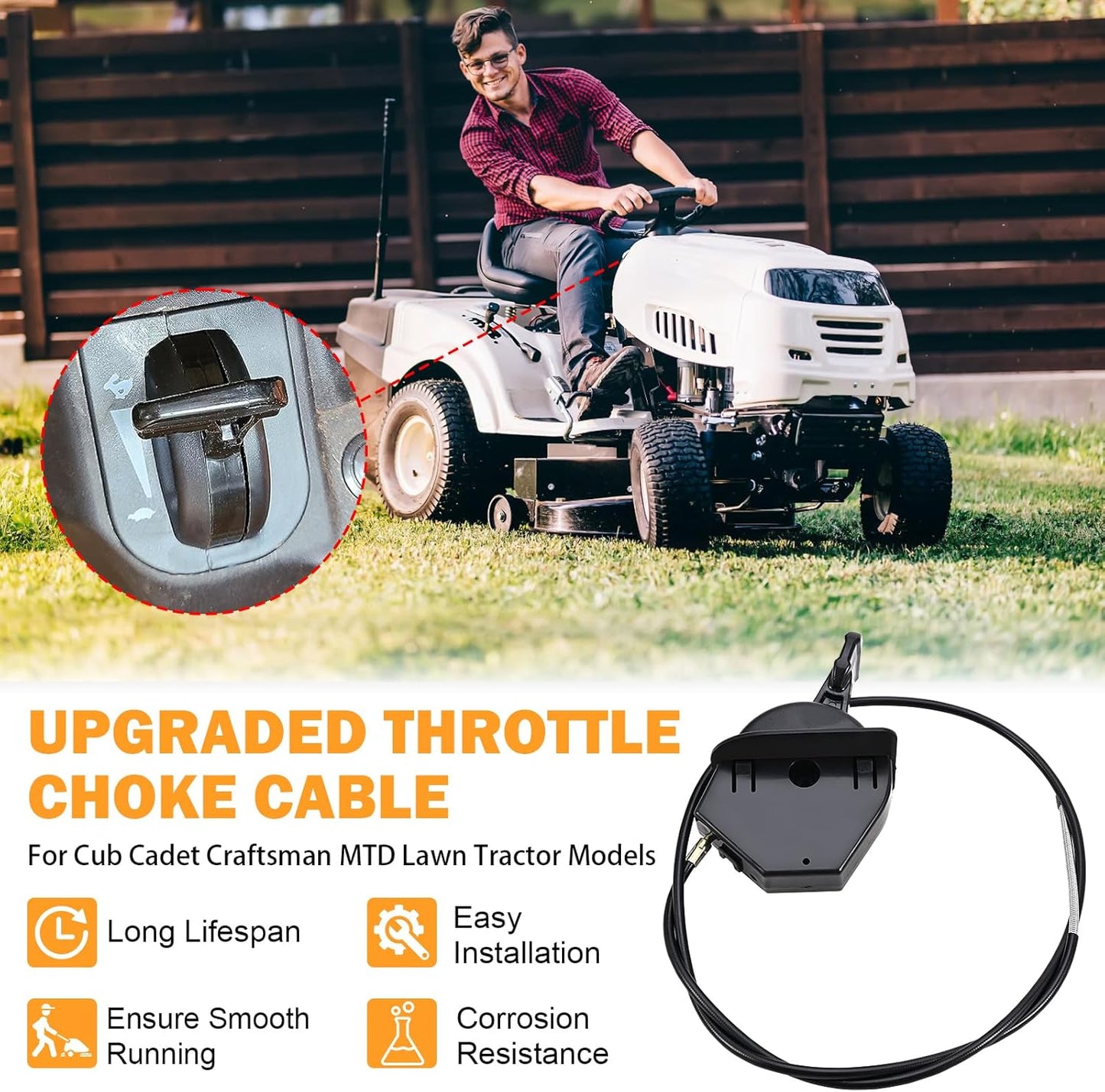 946-05098C Throttle Choke Cable Compatible — view 9