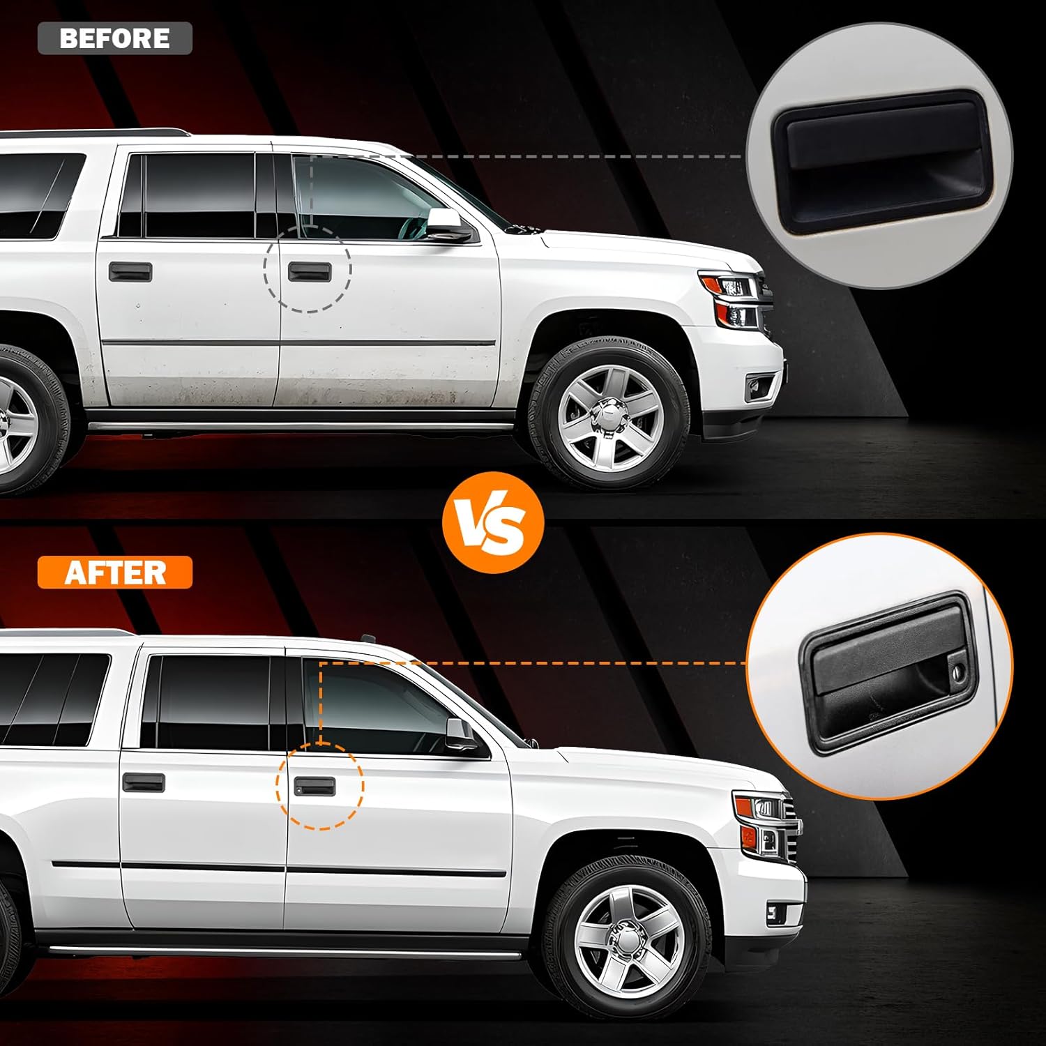 Exterior Door Handles Front/Rear Left — view 3