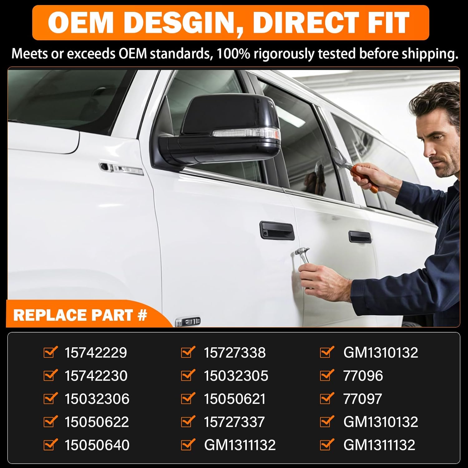 Exterior Door Handles Front/Rear Left — view 5