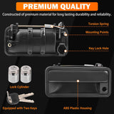 Exterior Door Handle w/Lock Cylinder — view 4
