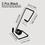 2 piece wiper arm pressure spring set — view 3