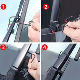 2 piece wiper arm pressure spring set — view 6